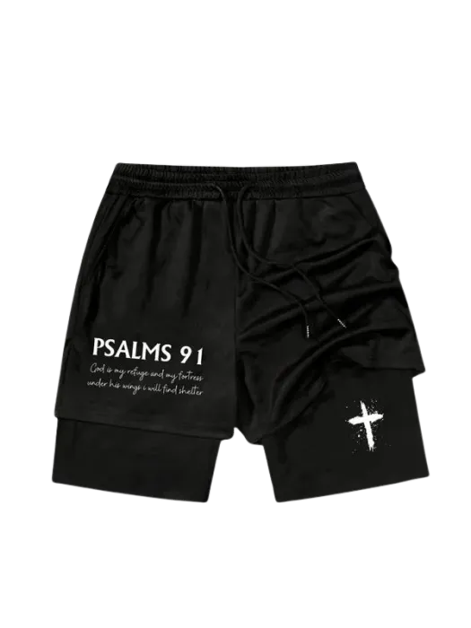 ''Psalms 91'' Faith Shorts