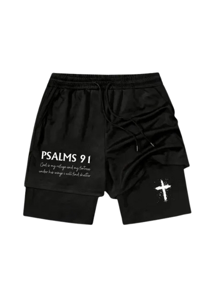 ''Psalms 91'' Faith Shorts
